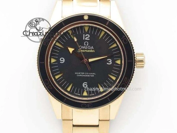 0115 Planet Ocean Master Chrono 45mm SS OM 1:1 Best Edition Black Dial Orange 12 On Rubber Strap A Durable 8169